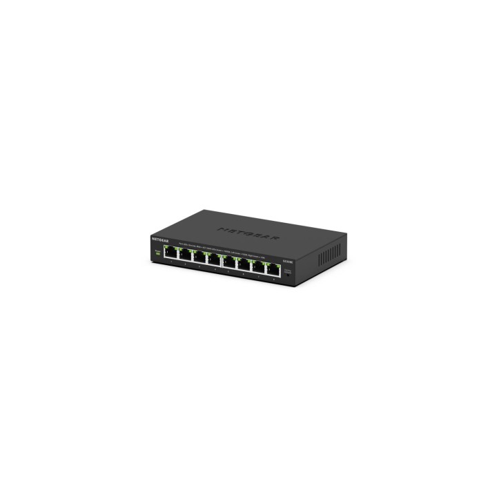 NETGEAR GS308E Gestionado L2/L3 Gigabit Ethernet (10/100/1000) Negro