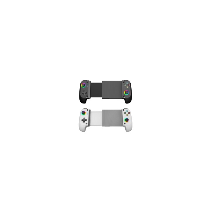 Mars Gaming MGPXW mando y volante Blanco Bluetooth/USB Gamepad Analógico/Digital Android, Nintendo Switch, PlayStation 4,