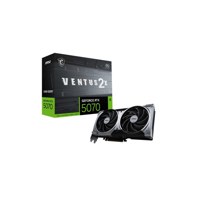 MSI GeForce RTX 5070 12G VENTUS 2X OC NVIDIA 12 GB GDDR7