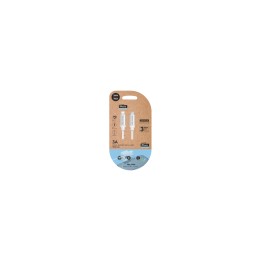 TECH ONE TECH TEC2203 cable de conector Lightning 1 m Blanco