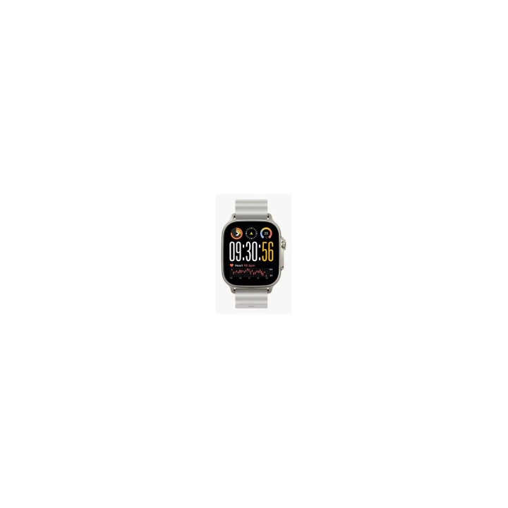 realme Watch 5 5 cm (1.97") AMOLED Digital 390 x 450 Pixeles Pantalla táctil Plata GPS (satélite)