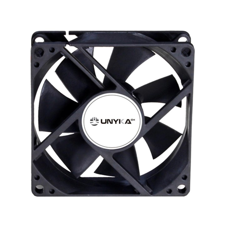 VENTILADOR CAJA UNYKA 8 X 8 3 PIN WITH PWM 51786