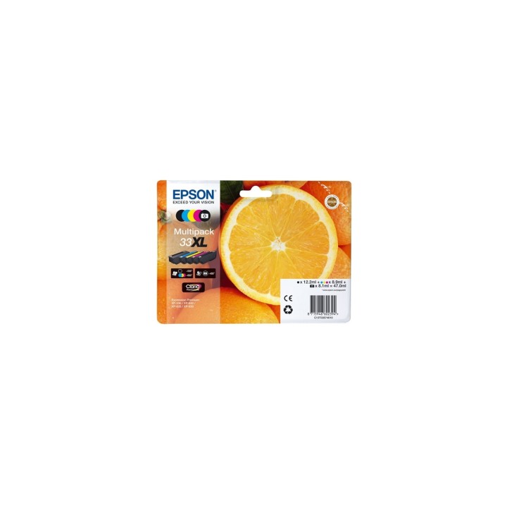 CARTUCHO EPSON 33XL MULTIPACK 5COLORES C13T33574010