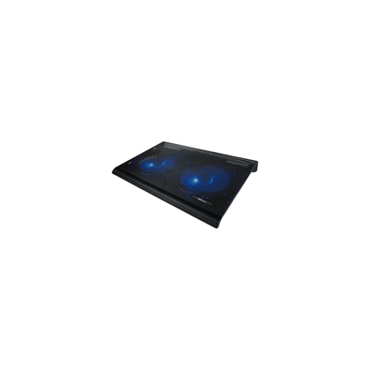 SOPORTE PORTATIL TRUST HASTA 17.3p 2 VENTILADORES 20104