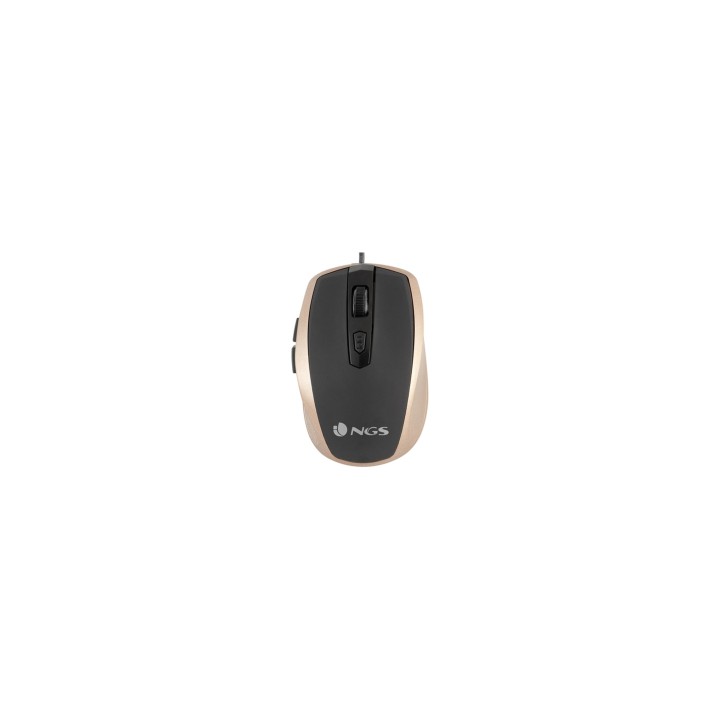 RATON NGS OPTICO USB ORO TICKGOLD