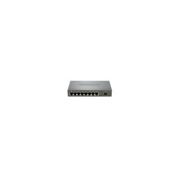SWITCH D-LINK 8 PUERTOS POE GRIS DES-1008PA