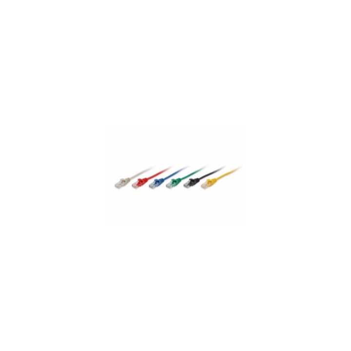 LATIGUILLO RJ45 UTP CAT-6 0.25MT EQUIP NEGRO 625453
