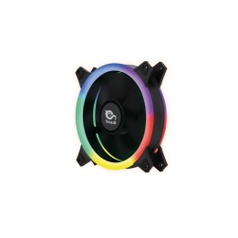 VENTILADOR CAJA TALIUS FAN04 SPECTRUM DOBLE ARO RETAIL 12cm  TAL-FAN04SPECRGB