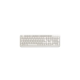 TECLADO NGS MULTIMEDIA SPIKE USB BLANCO spike