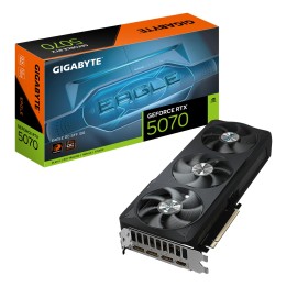 GIGABYTE GeForce RTX 5070 EAGLE OC SFF 12G Tarjeta Gráfica - 12GB GDDR7, 192 bits, PCI-E 5.0, 2587 MHz Core Clock, 3 x DP 2.1a,