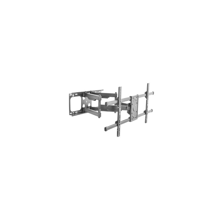 SOPORTE EQUIP PANTALLA CURVA 60P - 100P PARED FIJO GRIS 650324