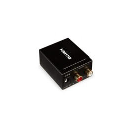 CONVERSOR AUDIO FONESTAR FO-37DA ANALOGICO A DIGITAL ENTRADA OPTICA SPDIF SALIDA 2X RCA