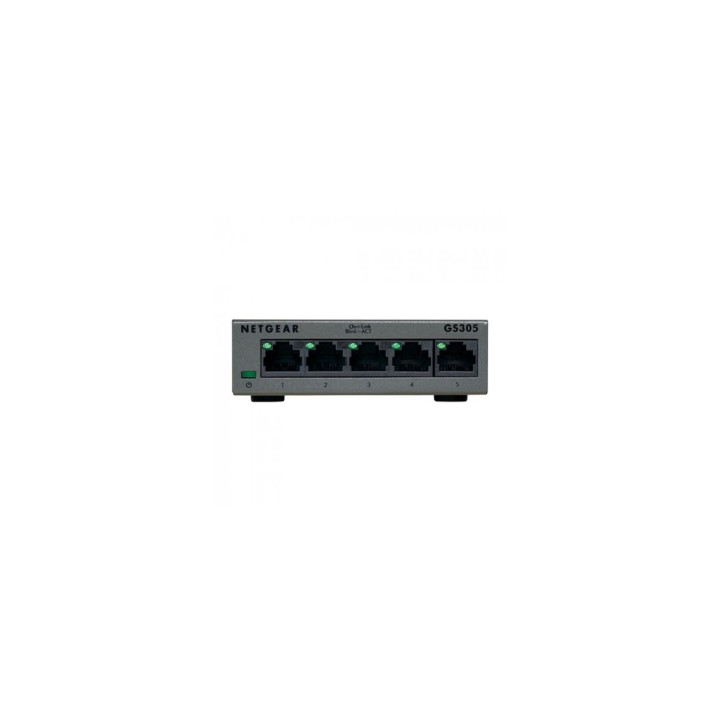 SWITCH NETGEAR GS305-300PES 5PTOS POE NEGRO GS305-100PES