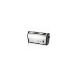 TOSTADOR DE PAN HAEGER DESAYUNO PLUS 1400W 2 RANURAS LARGAS 6 POSICIONES TOSTADO TO-14D.010A
