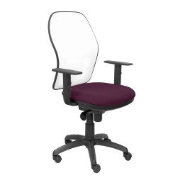 SILLA JORQUERA MALLA BLANCA ASIENTO BALI MORADO 15SBBALI760