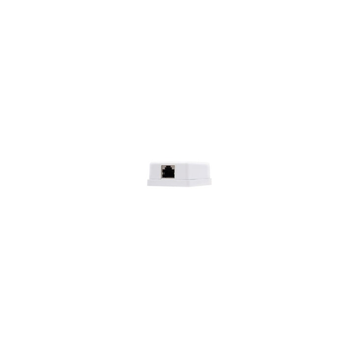 ROSETA DE SUPERFICIE NANOCABLE RJ45 CAT 6 FTP 1TOMA BLANCO 10.21.1601