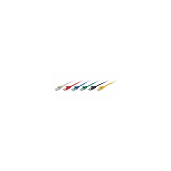 LATIGUILLO EQUIP U/UTP CAT6 0.25M VERDE 625443