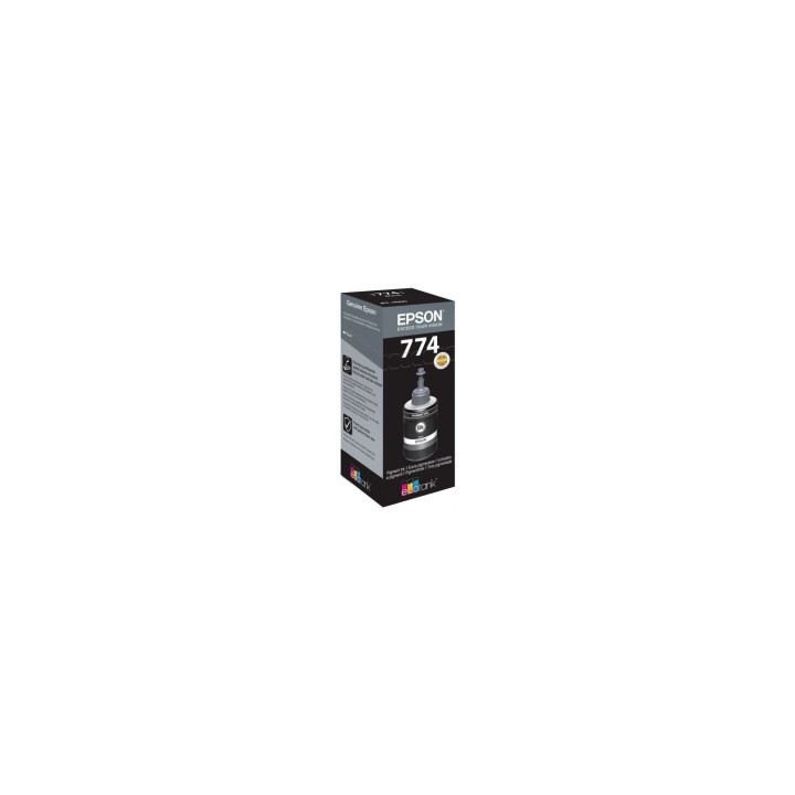 BOTELLA TINTA EPSON T7741 140ML COMPATIBLE CON ECOTANK ET-4550 NEGRA C13T774140