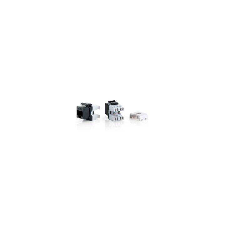 KIT 8 UDS EQUIP CONECTOR HEMBRA RJ45 UTP CAT6 PANEL KEYSTONE 769210
