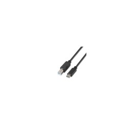 CABLE AISENS USB 2.0 IMPRESORA USB TIPO-C MACHO A USB-B MACHO 2M NEGRO A107-0054