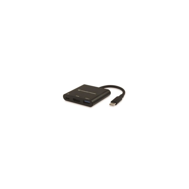 ADAPTADOR CONCEPTRONIC USB TIPO C MACHO A HDMI USB-C USB 3.0 HEMBRA NEGRO DONN01B