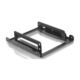 ADAPTADOR METÍLICO AISENS PARA BAHÍA DE 3.5 A 2.5 PERMITE INSTALAR 2 DISCOS 2.5 A129-0150