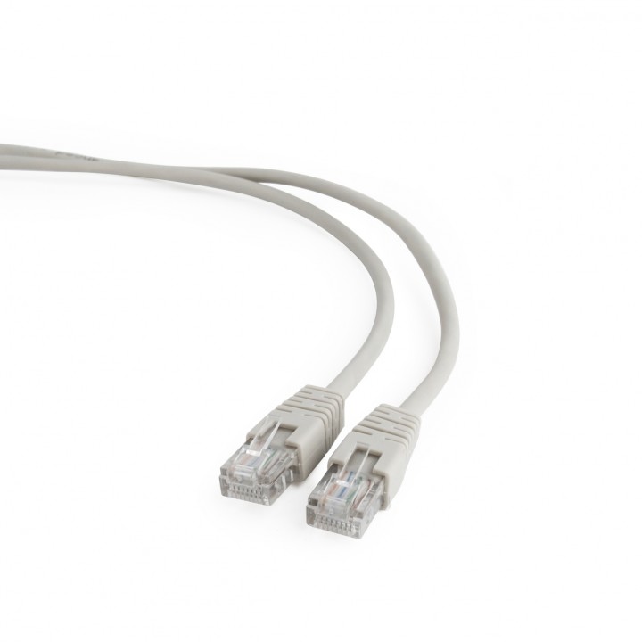 LATIGUILLO GEMBIRD CAT 5E UTP 5 METROS GRIS PP12-5M