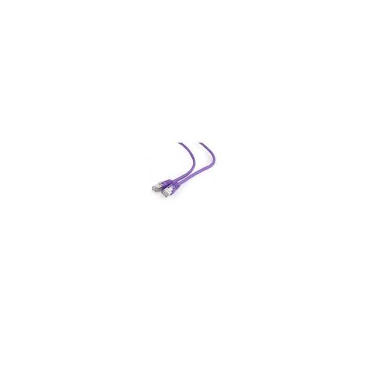 LATIGUILLO GEMBIRD FTP CAT 6 0.5 METROS MORADO PP6-0.5M/V