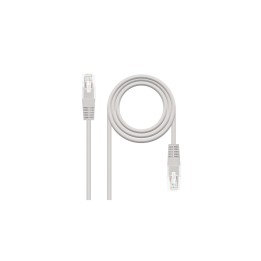 LATIGUILLO NANOCABLE CAT 6 UTP LSZH 1METRO BLANCO 10.20.1301