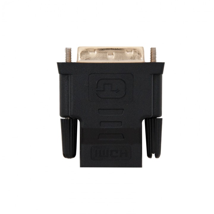 ADAPTADOR NANOCABLE 10.15.0700 - DVI 24+1 MACHO A HDMI TIPO A HEMBRA - NEGRO 10.15.0700