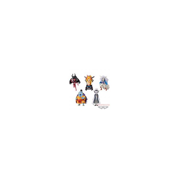 Pack 12 Figuras World Collectable - Wanokuni Onigashima 4 - One Piece 4cm