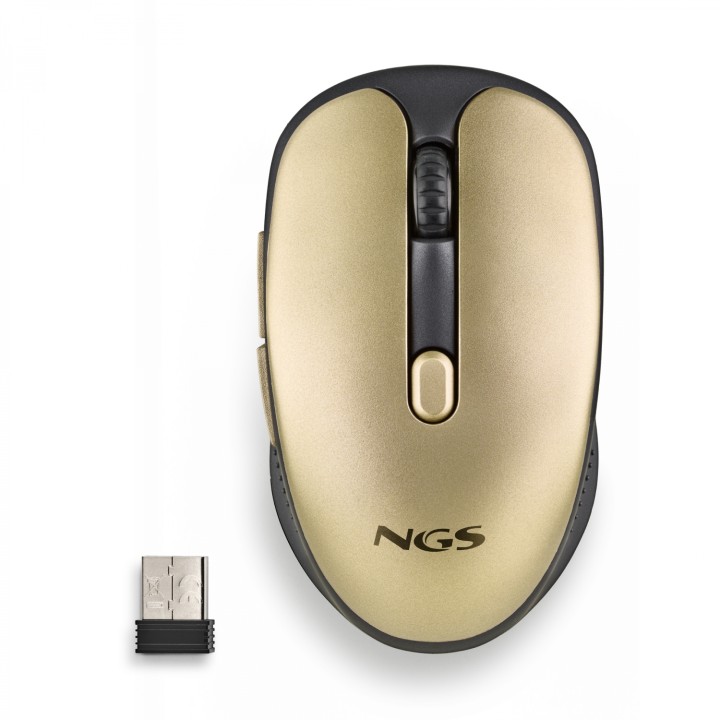 NGS EVO RUST ratón mano derecha RF inalámbrico Í“ptico 1600 DPI