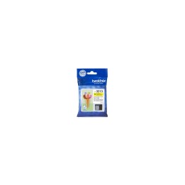 CARTUCHO ORIGINAL TINTA BROTHER HASTA 400PAG AMARILLO LC3213Y