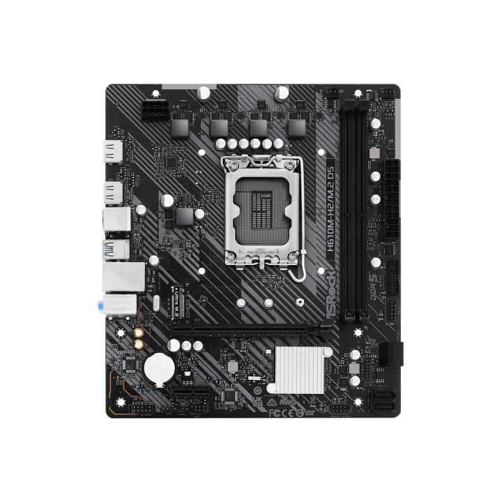 Asrock H610M-H2/M.2 D5 Intel H610 LGA 1700 micro ATX