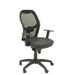 SILLA JORQUERA MALLA NEGRO ASIENTO SIMILPIEL NEGRO 15SNSPNE