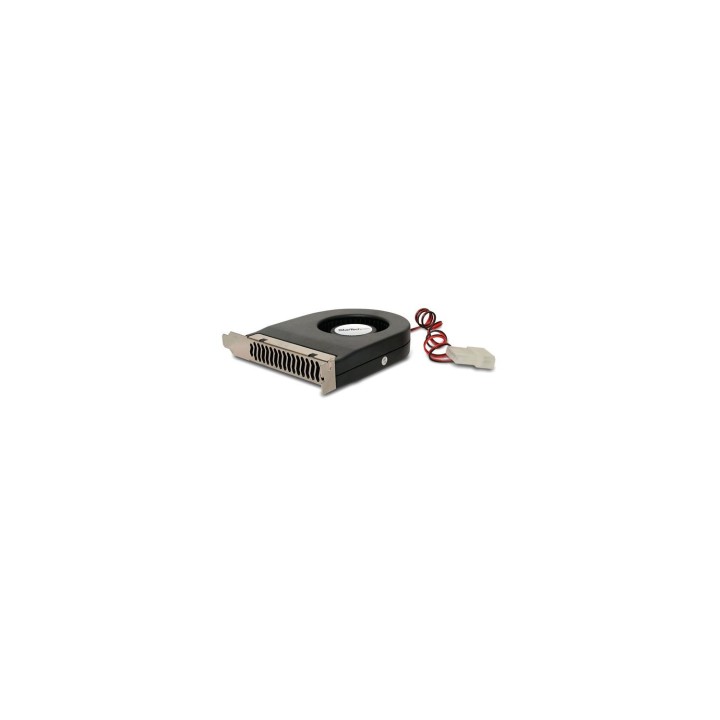 StarTech.com Extractor de Aire Trasero para Ranura de Expansión con Conector LP4 Negro