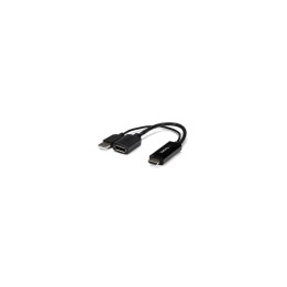 StarTech.com Adaptador Conversor HDMI a DisplayPort - 4K - Negro