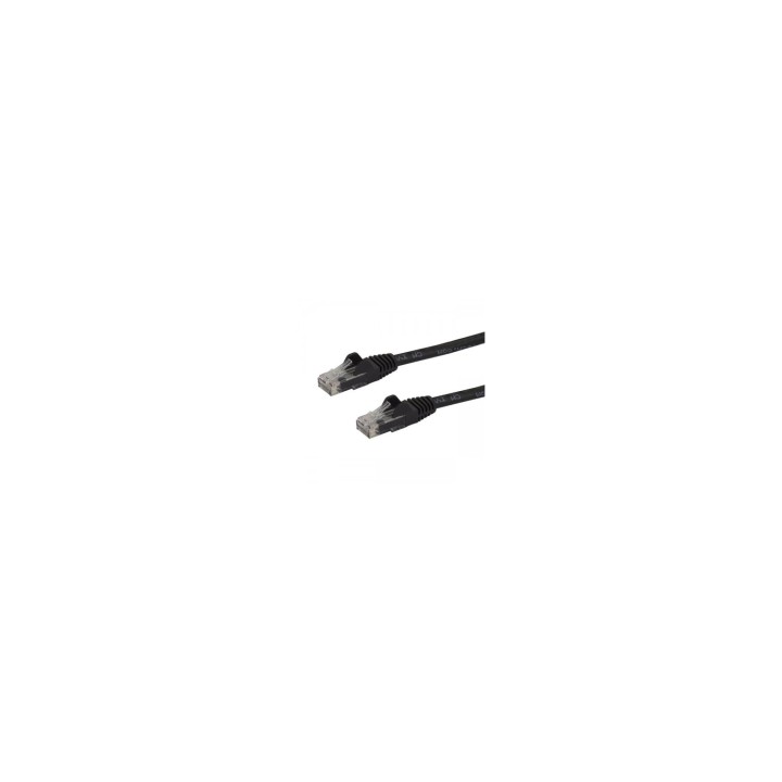 StarTech.com Cable de red Cat6 Ethernet de Red RJ45 UTP sin Enganches - 24AWG - 1.5m Negro