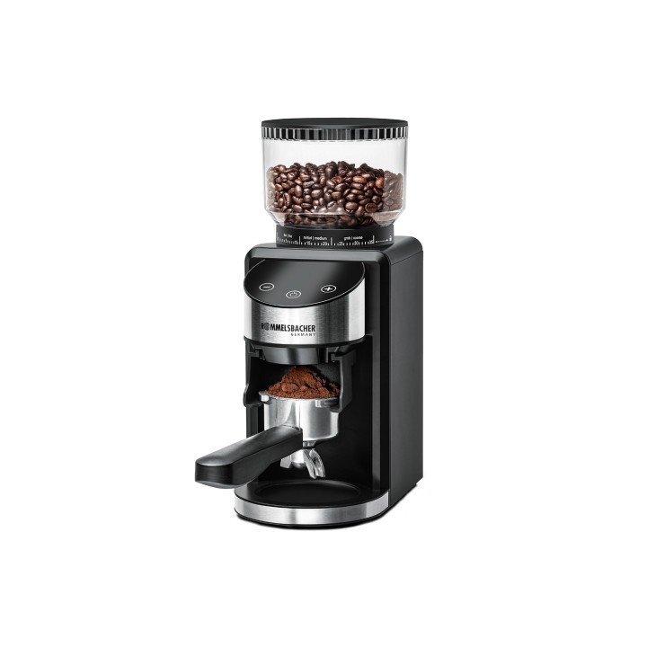 Rommelsbacher EKM 400 molinillo de café 200 W Negro, Acero inoxidable