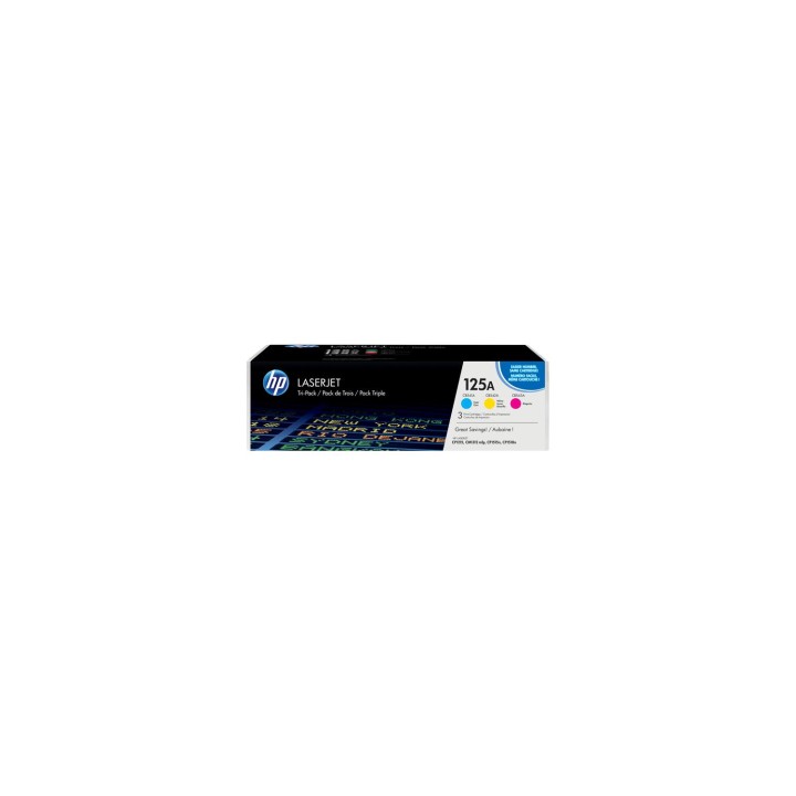 TONER HP PACK 125A CIAN MAGENTA AMARILLO CF373AM