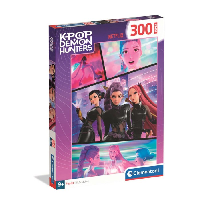 Puzzle Super Kpop Demon Hunters 300pzs