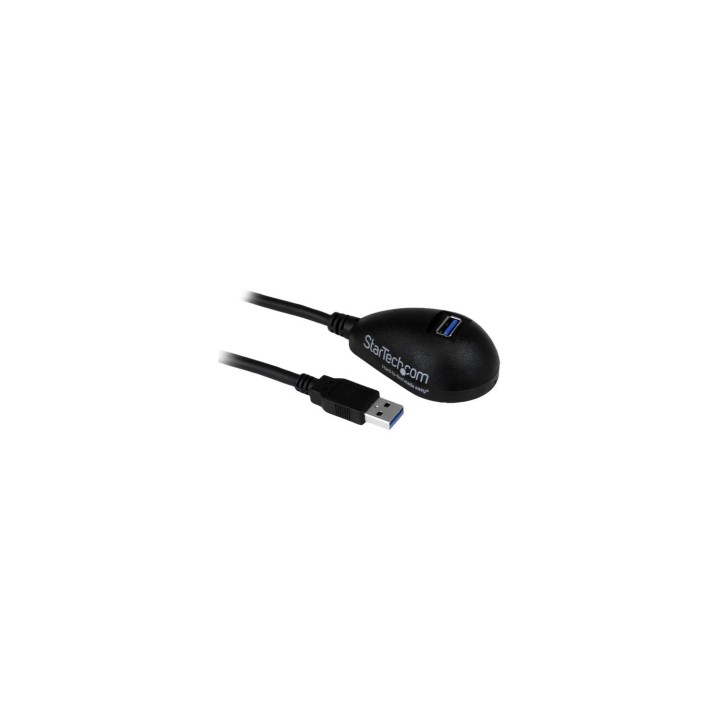 StarTech.com Cable de 1.5m de Extensión USB 3.1 SuperSpeed Tipo A - Macho a Hembra - negro