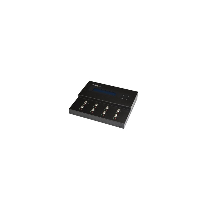 StarTech.com Clonador y Borrador Autónomo de Unidades de Memoria Flash USB 1:7 - Copiador de Memorias USB - Copiador de