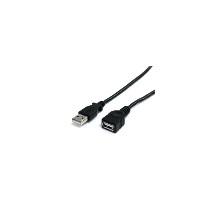 StarTech.com Cable de 1.8m de Extensión Alargador USB 2.0 - USB A Macho a USB A Hembra - negro