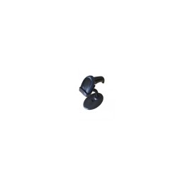 Eightt Escaner de codigos de barras USB negro 1D con soporte
