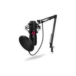 Krom Kapsule Kit de micrófono USB Negro
