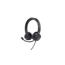 Trust Ayda Auriculares Alámbrico Diadema Llamadas/Música Negro