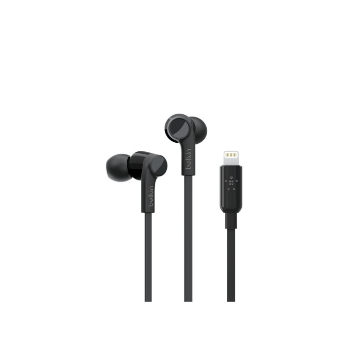 Auriculares Belkin rockstar Dentro de oÍ­do usb tipo-c negro G3H0002BTBLK