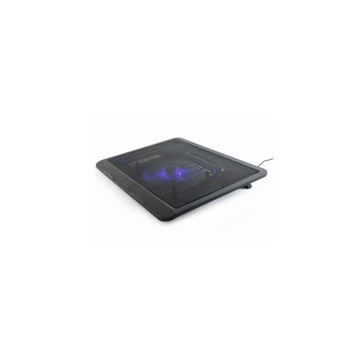 Soporte refrigerante gembird para portatiles 15p negro NBS-1F15-04