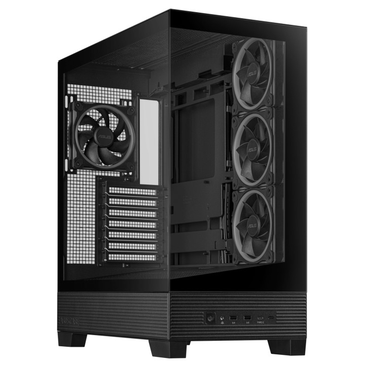 ASUS A31 Plus TG ARGB BLACK Midi Tower Negro